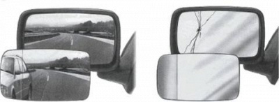 VAN WEZEL 7240 -  Зеркальное стекло, наружное зеркало